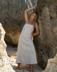 PIA - NATURAL Linen Dress