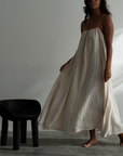 PRE-ORDER PIA - NATURAL Linen Dress