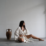 PETA - BLACK CHECK LONG Cape