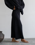 TILDA - BLACK Knit Skirt