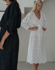 FLORENCE - WHITE Broderie Dress