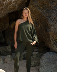 ZAZI - OLIVE Asem Knit Top