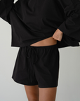 FRED - BLACK Jersey Short
