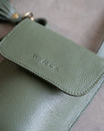 AGNES - HOLLY Green Pouch