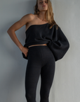 ZAZI - BLACK Asem Knit Top