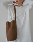 THE CYLINDER BAG - TAN
