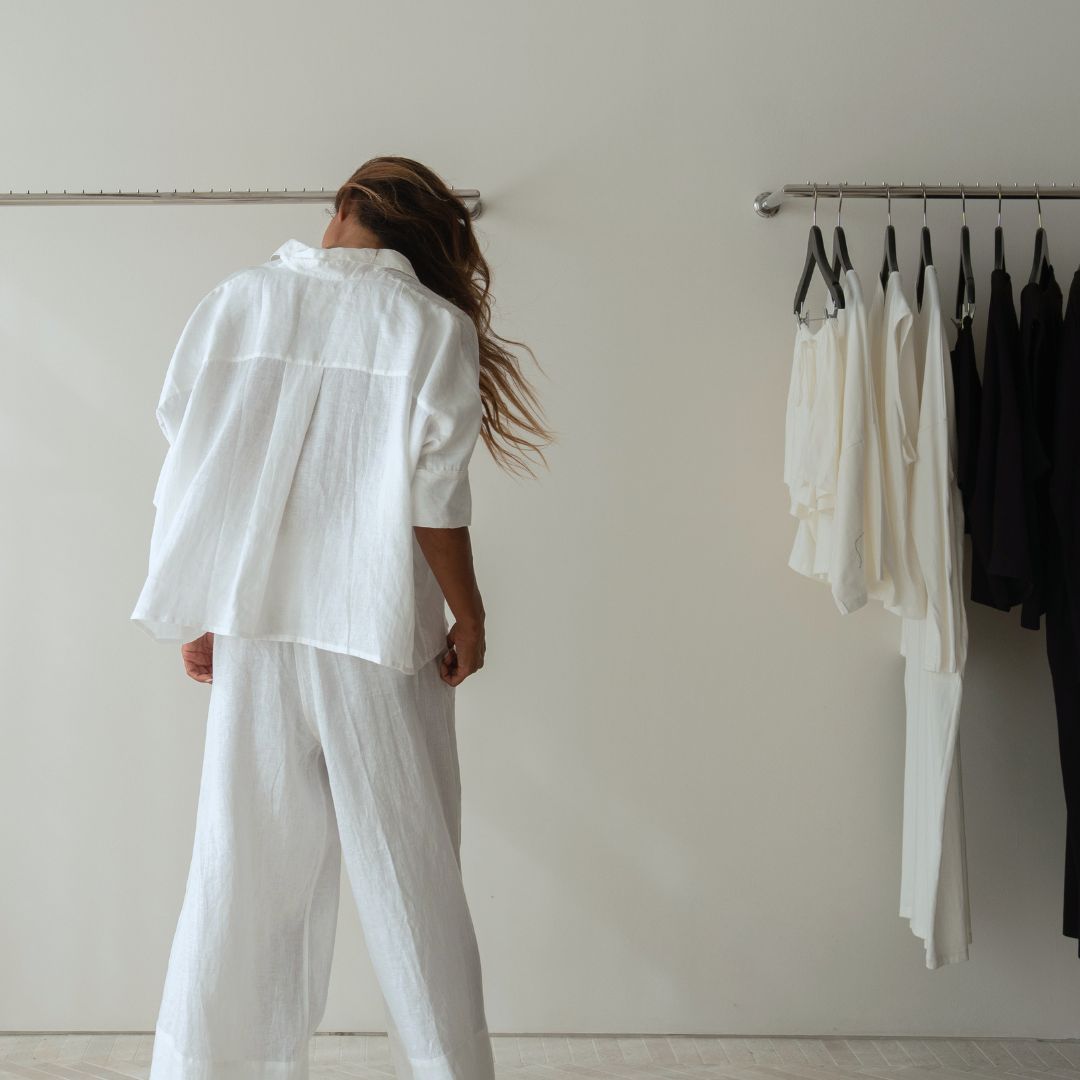 ELIZA - White Linen Shirt