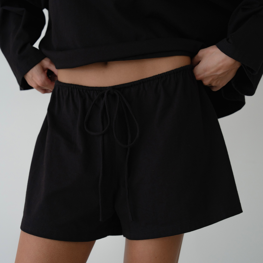 FRED - BLACK Jersey Short