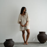 SOLLIE - Ochre Check Romper