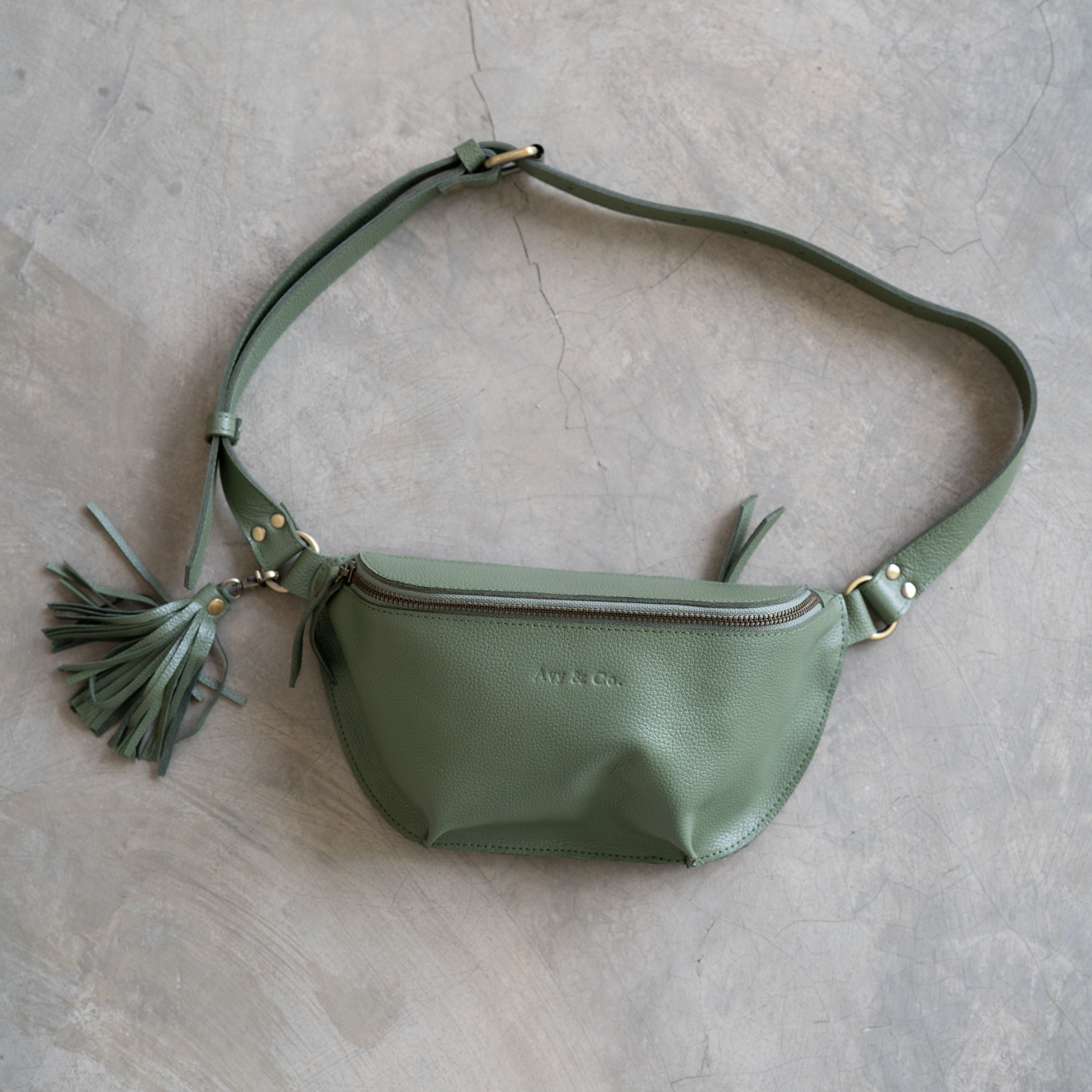 ARCHER - HOLLY Green Belt Bag - LIMITED EDITION