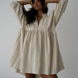 ALVA - Organic Stripe Dress