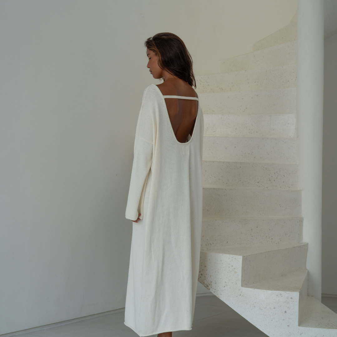 Avy and Co | ANGEL Open Back Knit Dress avyandco Avy and Co | ANGEL Open Back Knit Dress avyandco