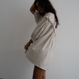 NALU - BLACK CHECK Dress