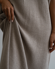 IONE - FAWN Knit Sack Dress