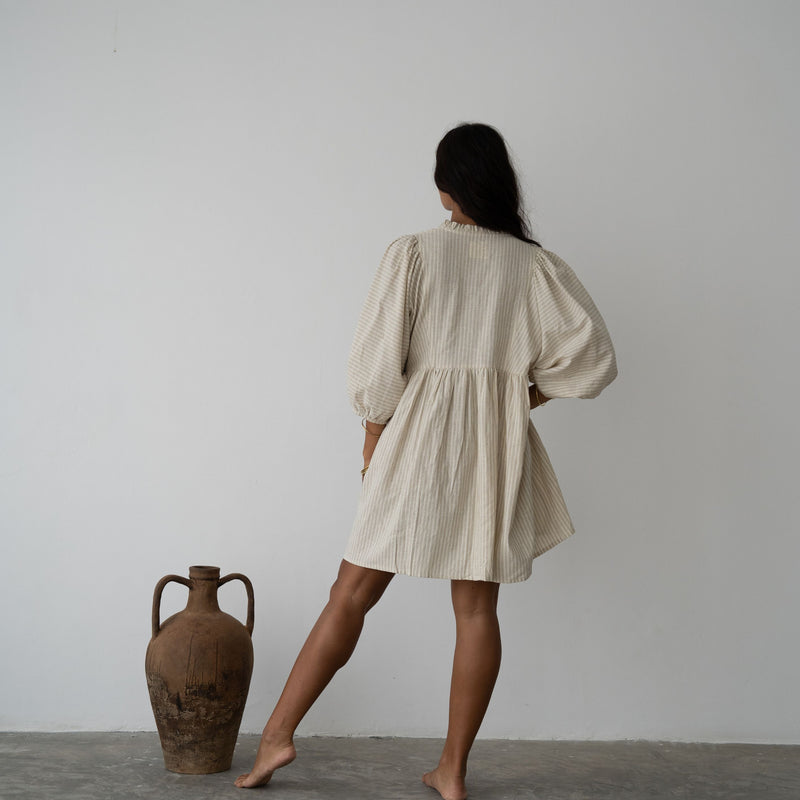 ALVA - Organic Stripe Dress