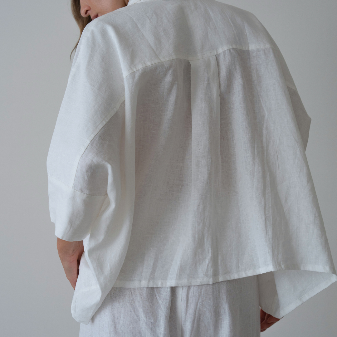 ELIZA - White Linen Shirt