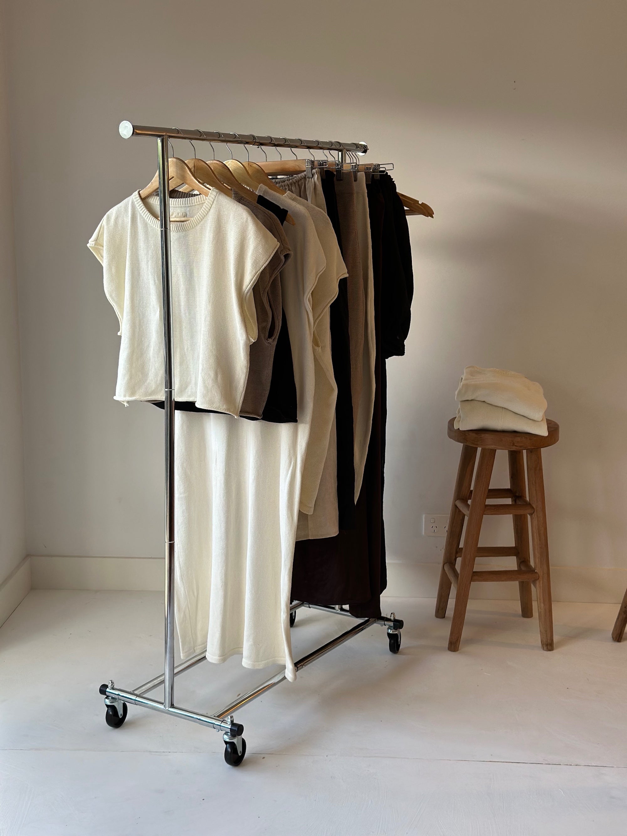 IRIS - Organic Pinstripe Jumpsuit