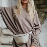 NIAMH - FAWN Oversized Knit Sweater