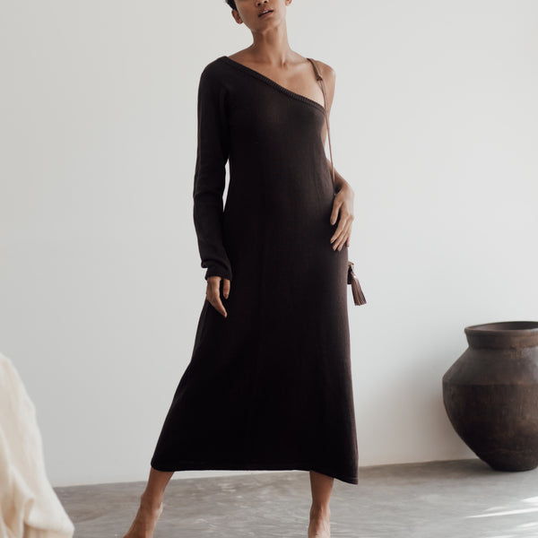 ODE - CHOCOLATE Knit Dress