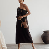 AGNES- TAN Leather Pouch