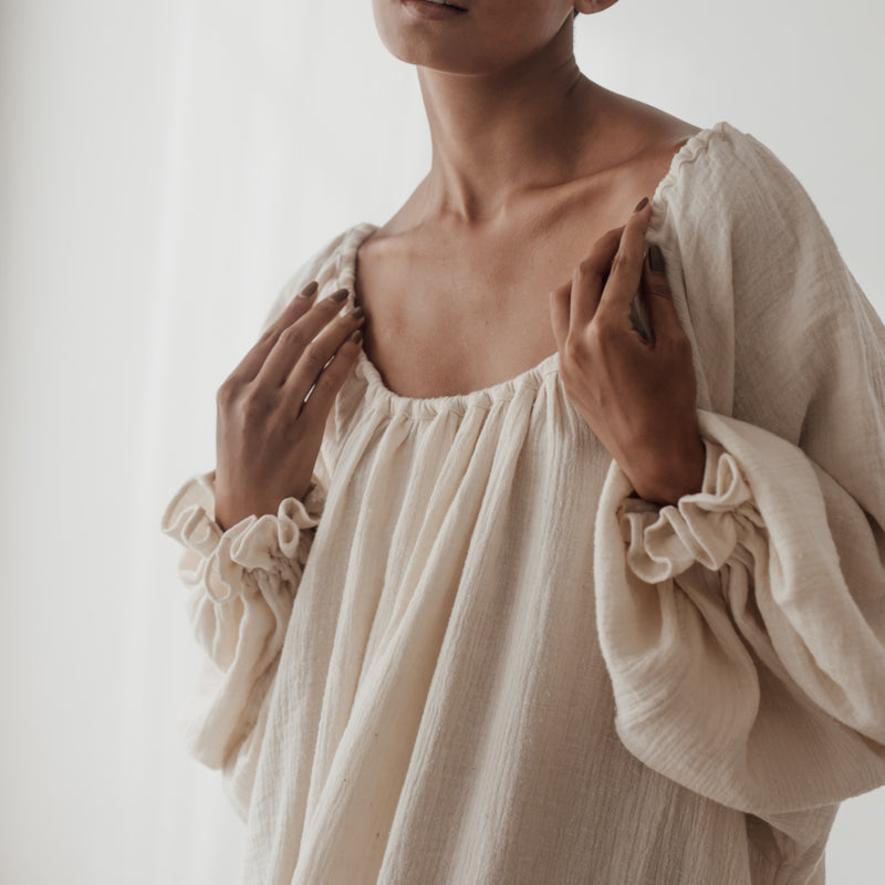 OPPI - OAT Smock Dress