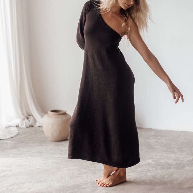 ODE - CHOCOLATE Knit Dress