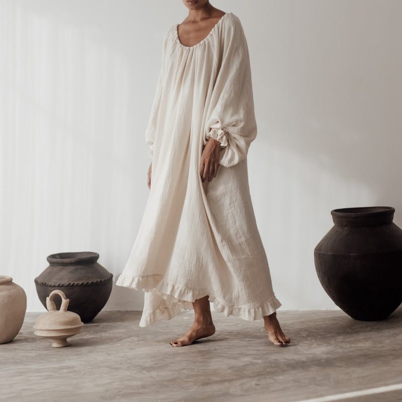 OPPI - OAT Smock Dress