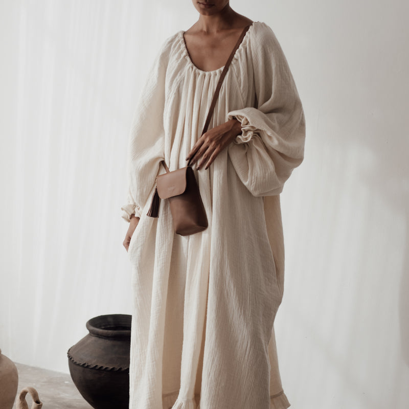 OPPI - OAT Smock Dress