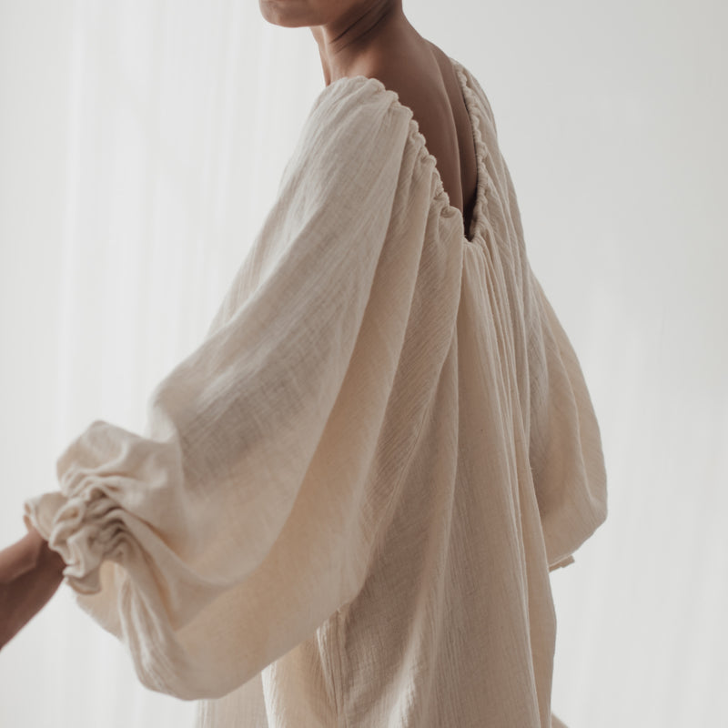 OPPI - OAT Smock Dress