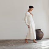 ODE - CREAM Knit Dress