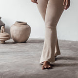 EMMETT - SAND Knit Flairs