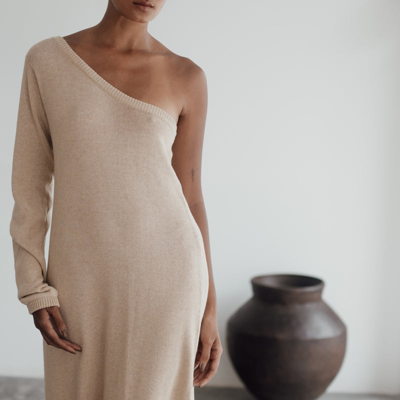 ODE - SAND Knit Dress
