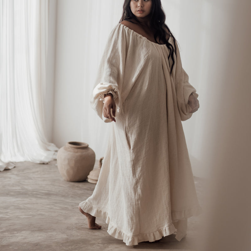 OPPI - OAT Smock Dress