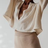 LOTTE - CREAM Knit Top