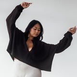 LOTTE - CHOCOLATE Knit Top