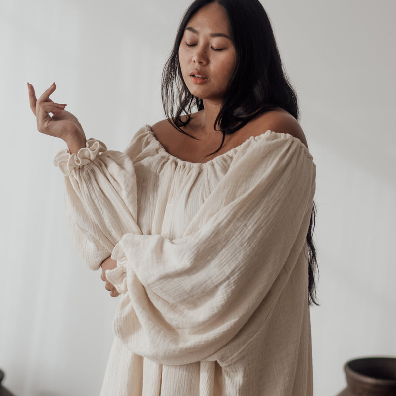 OPPI - OAT Smock Dress
