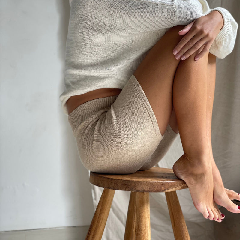 AIRE - SAND Knit Short