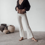 EMMETT - CREAM Knit Flairs
