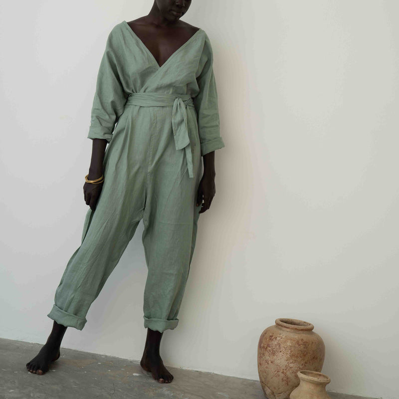 SAGE AD - Linen Jumpsuit
