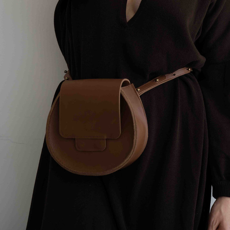 AYU - TAN Leather Belt Bag