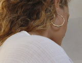 HOOPS - Organic Form Hoop Earings