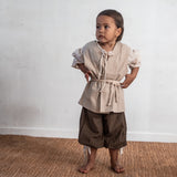 MINI NUNU - Shirt, Pant & Vest Set