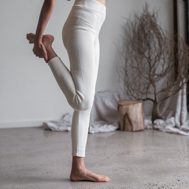 EAMON - CREAM Knit Pant