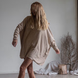 NIAMH - SAND Oversized Knit Sweater