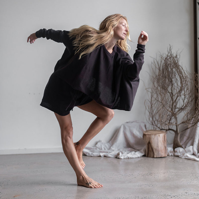 RUMI - Knit Sweater / Jumper & Short Set