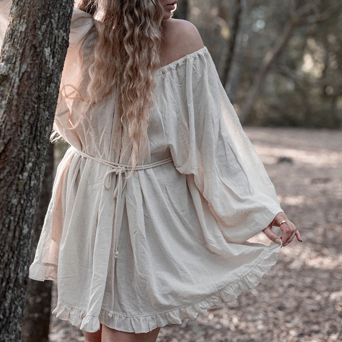 boho smock dresses australia Soraya Midi Smock dress BOTEH