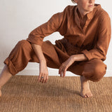 RUST YANG - Linen Jumpsuit