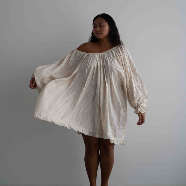 OPAL - BUTTERMILK Smock Dress