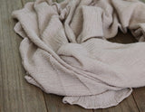 SIA - Large Linen Crinkle Shawl